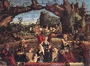 CARPACCIO, Vittore Holy Conversation fg oil painting